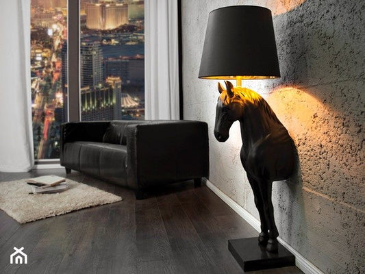 Horse floor lamp