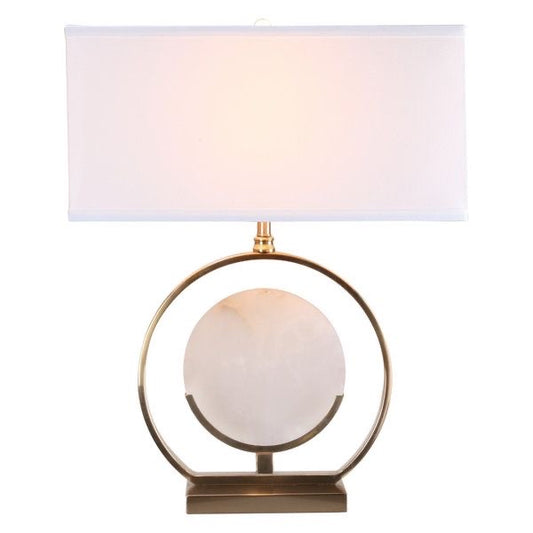 Round table Lamp pair